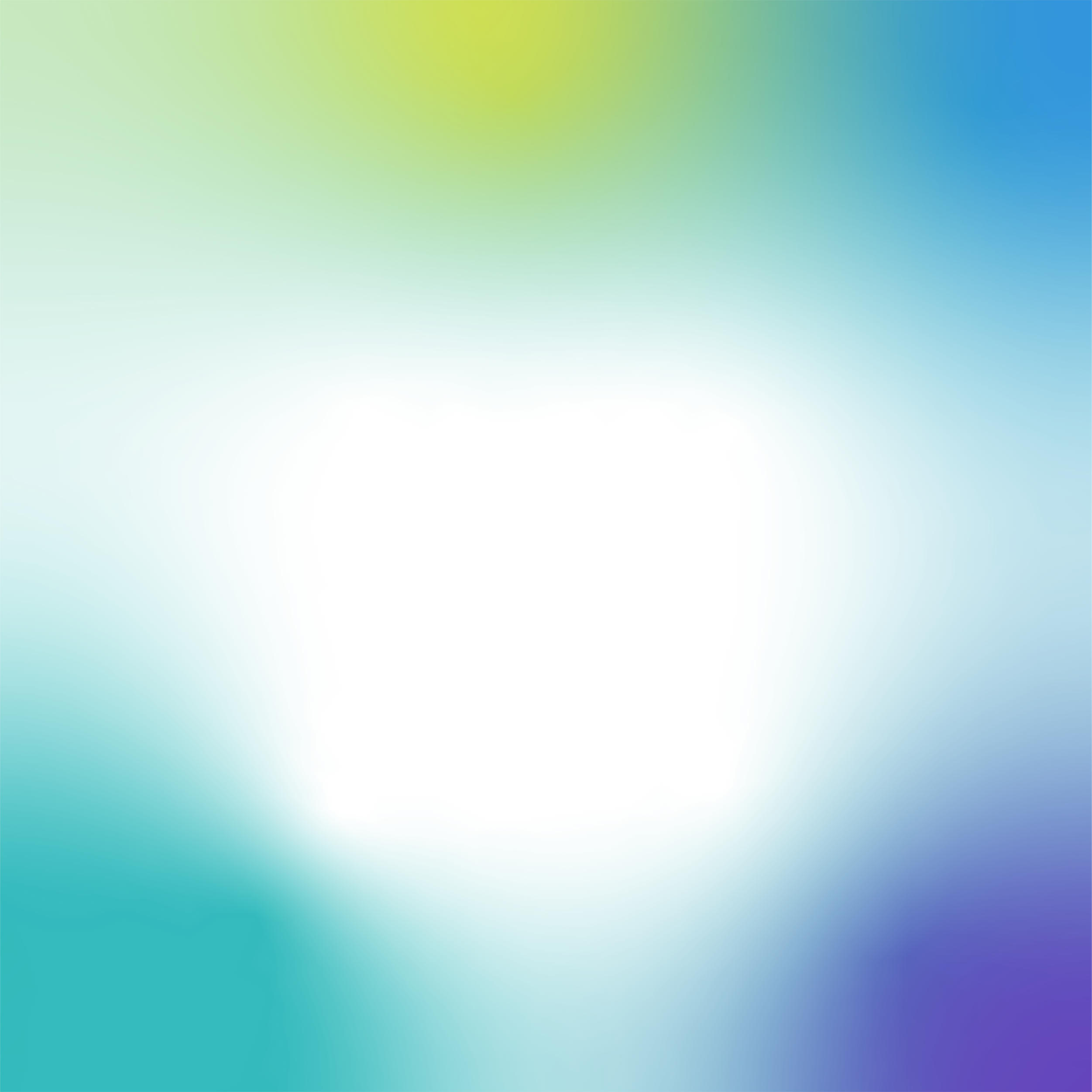 Blue Green Gradient Overlay Illustration